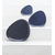  LINDDNA 990164 Тарелка сервировочная (35х30х3см) каменная керамика, черный, фото 4 