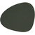  LINDDNA 981066 NUPO dark green Подстановочная салфетка из натуральной кожи фигурная 24x28 см, толщина 1,6 мм, фото 1 