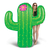  BigMouth Матрас надувной Cactus, фото 1 