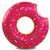  BigMouth Круг надувной Strawberry Donut, фото 11 