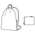  Складной рюкзак Reisenthel Mini maxi Sacpack, черный в белый горох, 35.5х45.7х5.5см, фото 4 