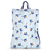  Складной рюкзак Reisenthel Mini maxi Sacpack, голубой с листьями, 35.5х45.7х5.5см, фото 2 