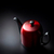  Чайник фарфоровый Guy Degrenne Salam, с ситечком, черный с красной крышкой, 1л, фото 2 