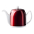  Чайник фарфоровый Guy Degrenne Salam, с ситечком, белый с красной крышкой, 1л, фото 1 